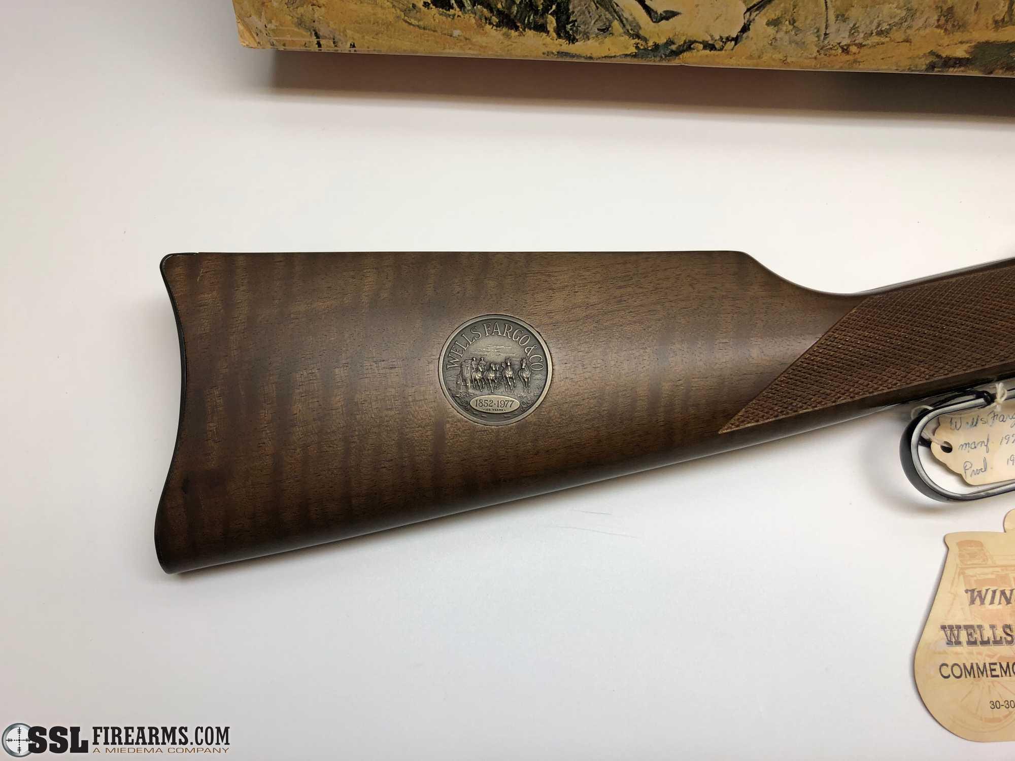 "Winchester Model 1894 30-30 Wells Fargo Commemorative Rifle is in overall