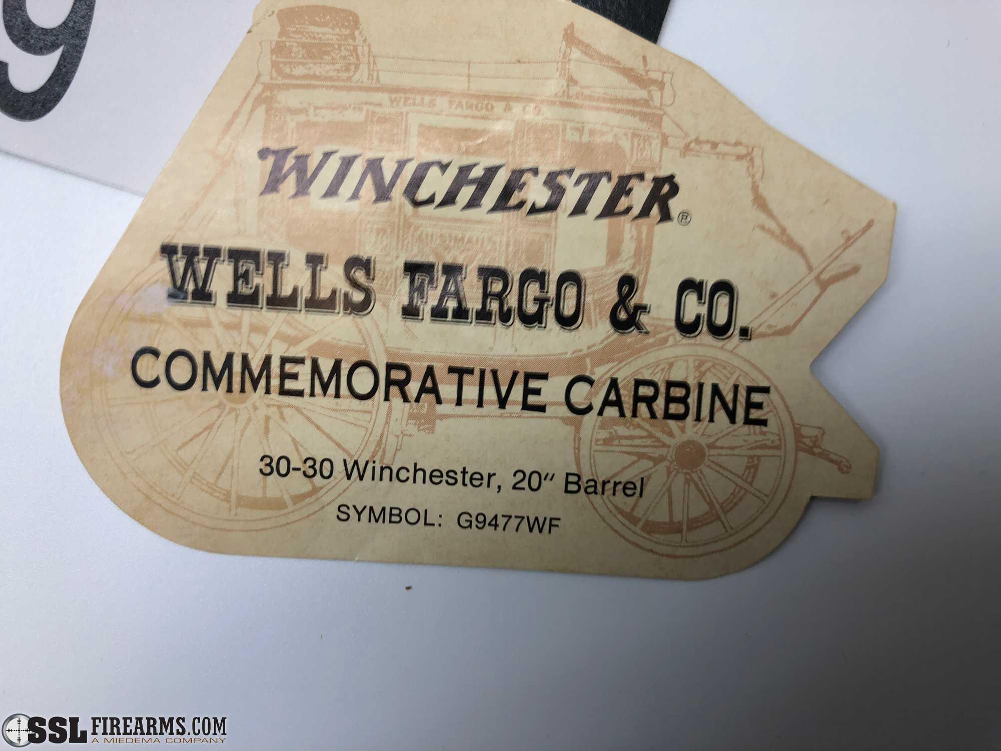 "Winchester Model 1894 30-30 Wells Fargo Commemorative Rifle is in overall