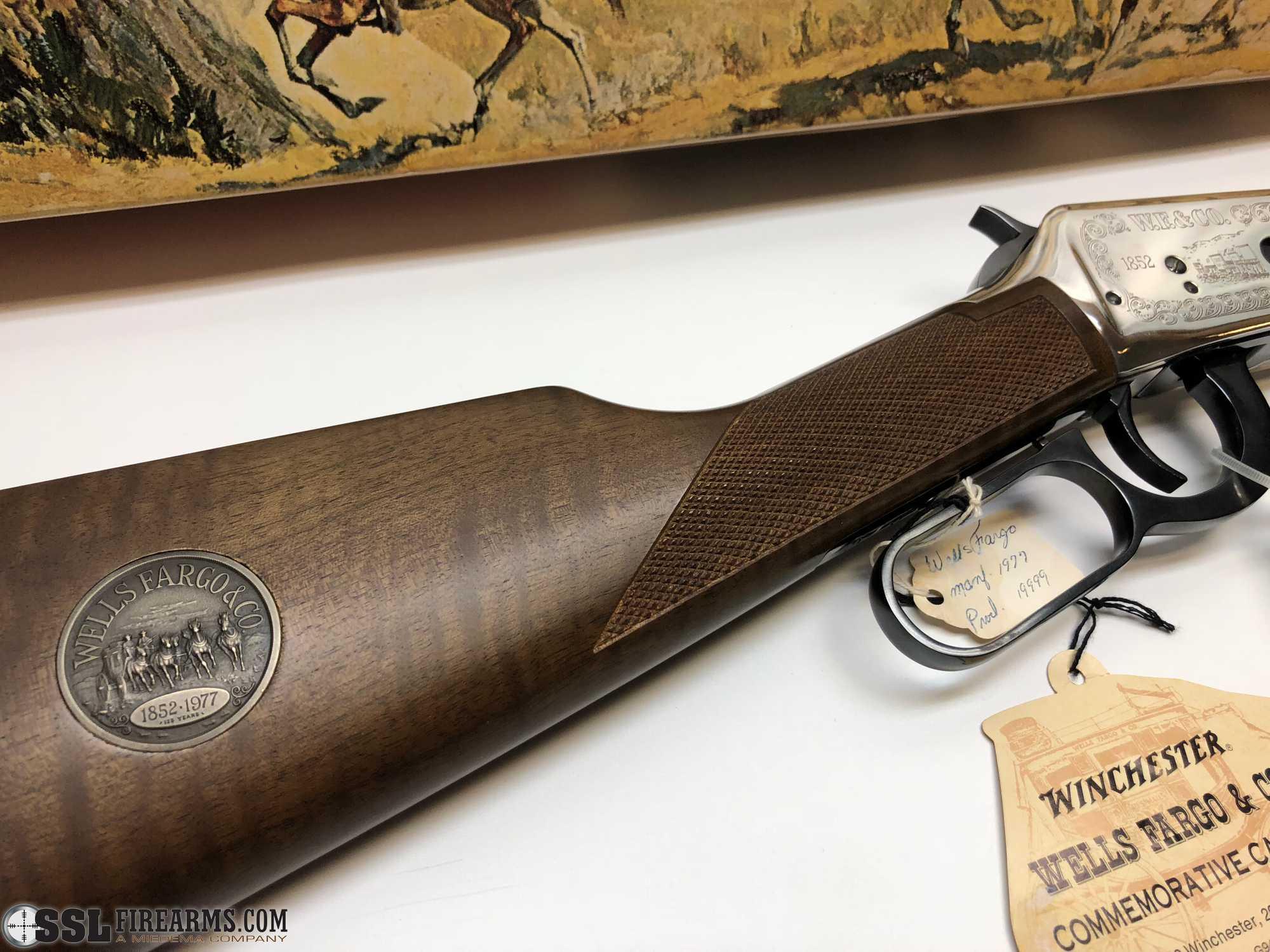 "Winchester Model 1894 30-30 Wells Fargo Commemorative Rifle is in overall