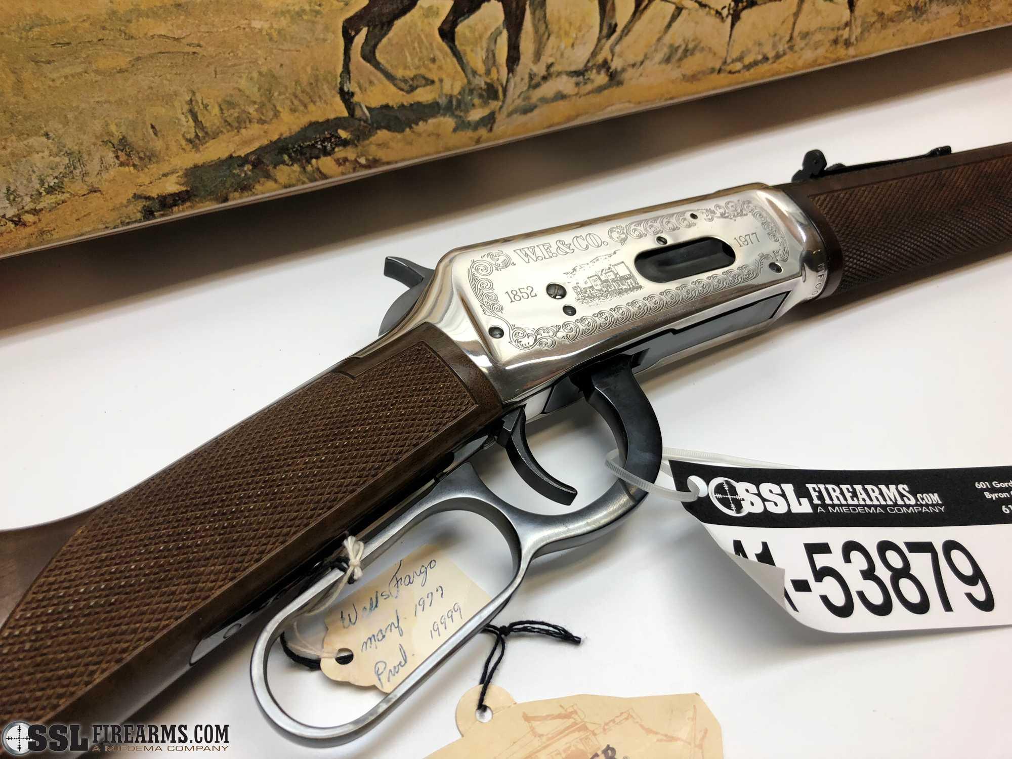 "Winchester Model 1894 30-30 Wells Fargo Commemorative Rifle is in overall
