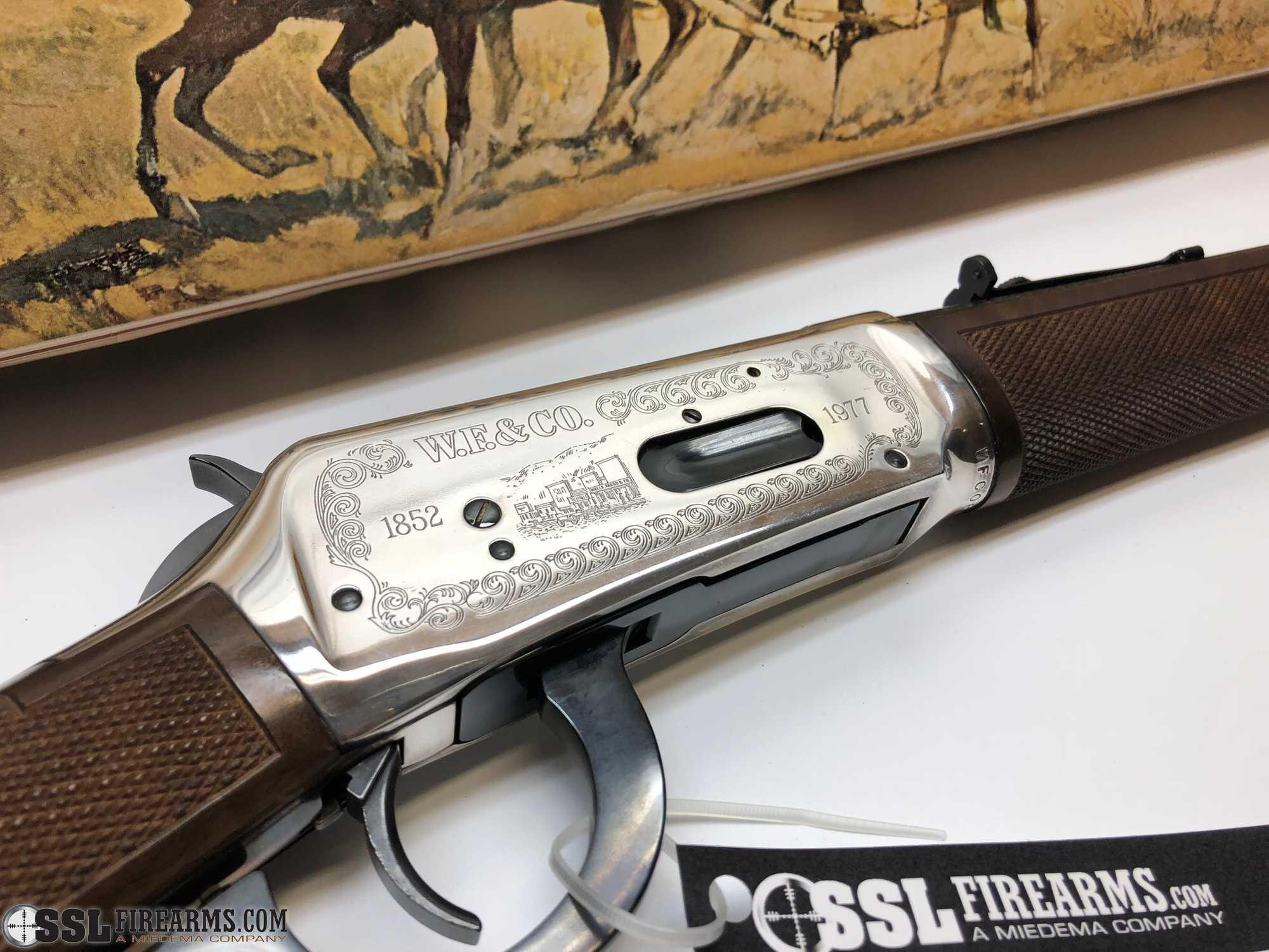 "Winchester Model 1894 30-30 Wells Fargo Commemorative Rifle is in overall