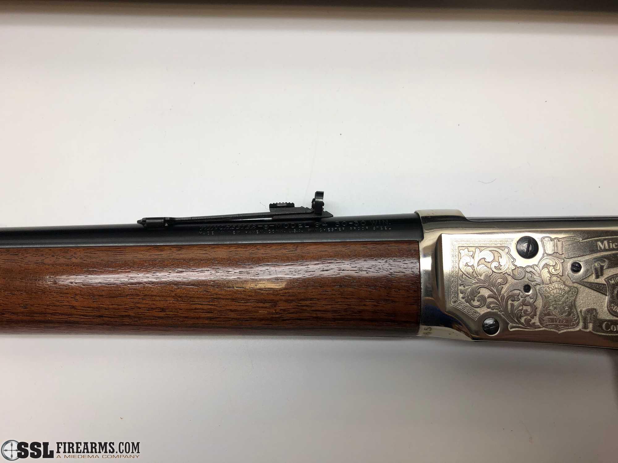 "Winchester Model 94 30-30 ""Michigan Lawman Commemorative"" lever action r
