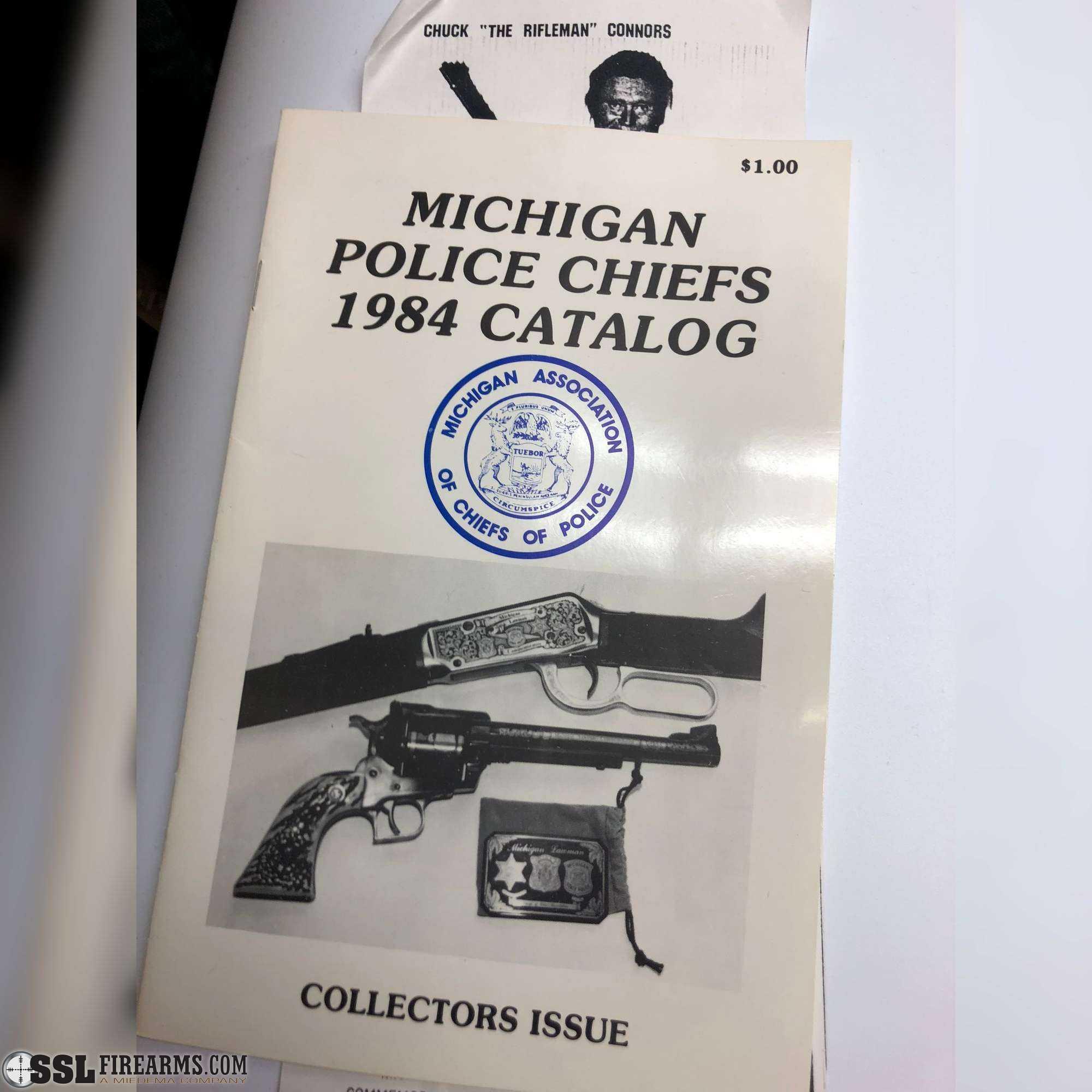 "Winchester Model 94 30-30 ""Michigan Lawman Commemorative"" lever action r