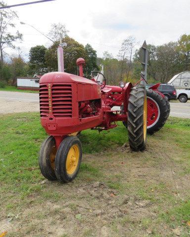 Massey Harris 101 Junior tractor runs but needs new starter this tractor has been donated for Callen