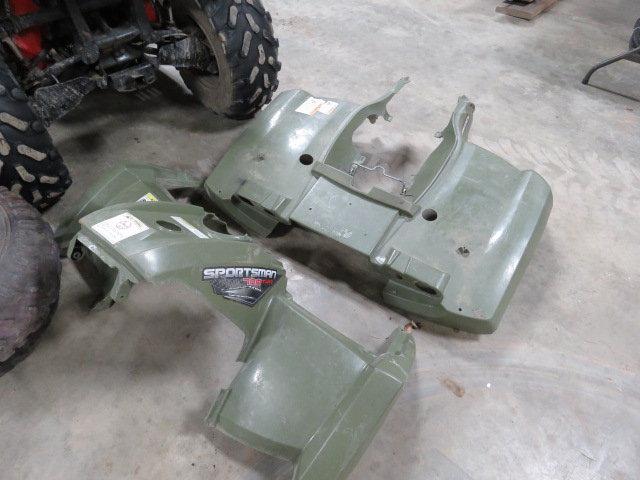 2007 Polaris ATV Sportsman 4x4 w/ plow & winch