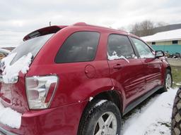 06 Chevy Equinox LT Bad motor has title