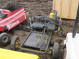 yellow gocart
