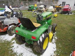 JD 110 garden tractor runs w/manual