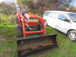 Kioti DK 35w/KL1450 loader 217hrs