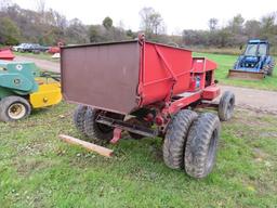 Toro tractor with dump