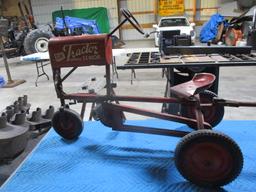 BMC tractor senior pedal tractor w/ utility trailer