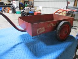 BMC tractor senior pedal tractor w/ utility trailer