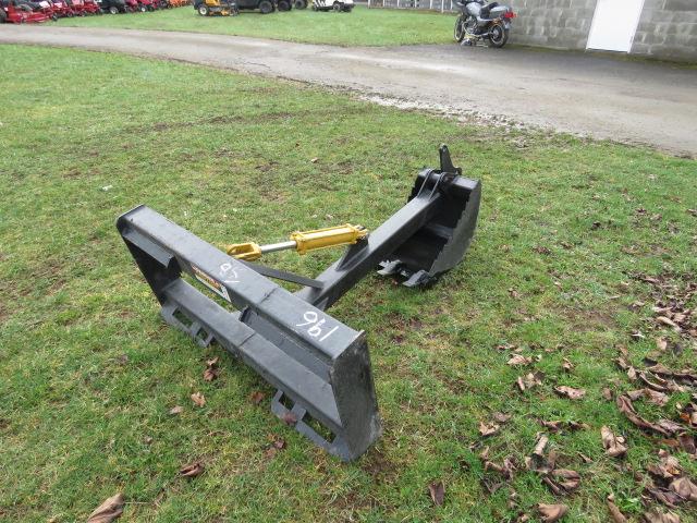 Skidsteer quick attach backhoe