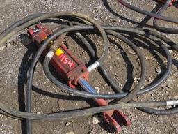 CROSS HYDRAULIC CYCLINDER WITH HOSE