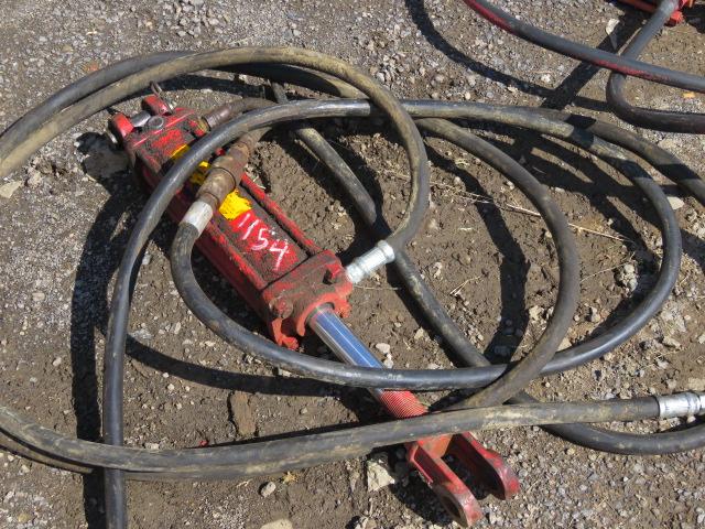 CROSS HYDRAULIC CYCLINDER WITH HOSE