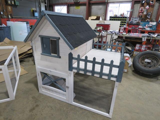 THE BALCONY CHICKEN COOP