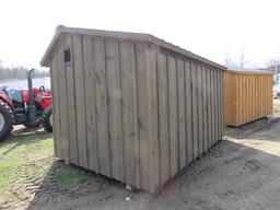AMISH MADE SALT BOX SHED