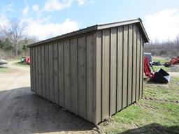 AMISH MADE SALT BOX SHED