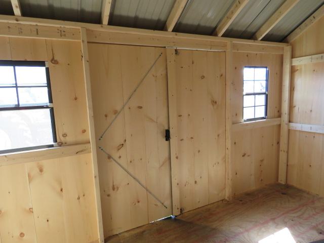 AMISH MADE SALT BOX SHED