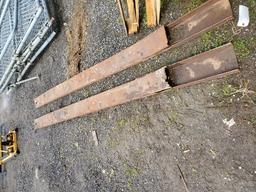 USED 8FT FORK EXTENTIONS