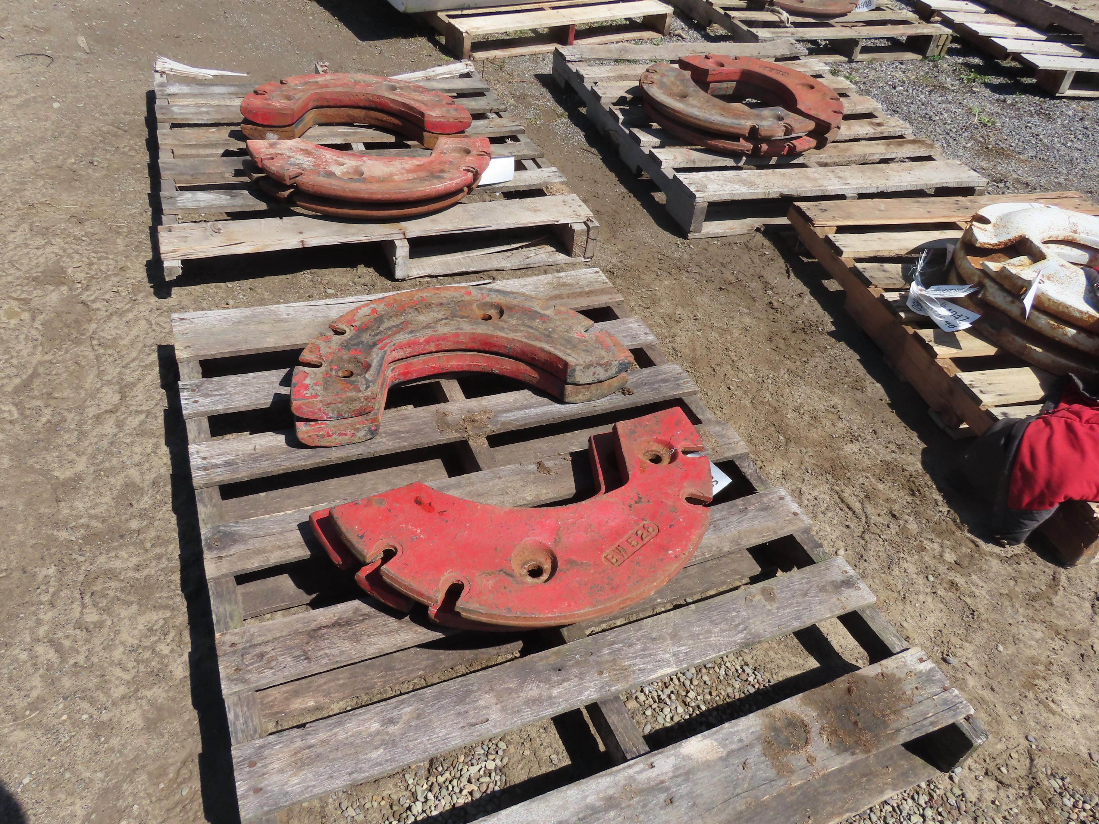 INTERNATIONAL SPLIT WHEEL WEIGHTS - THIS IS 2 TIMES THE MONEY