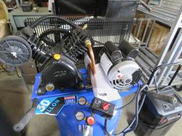 KOBALT TWO STAGE AIR COMPRESSOR 175 MAX PSI WHEN PLUGGED IN IT JUST HUMS