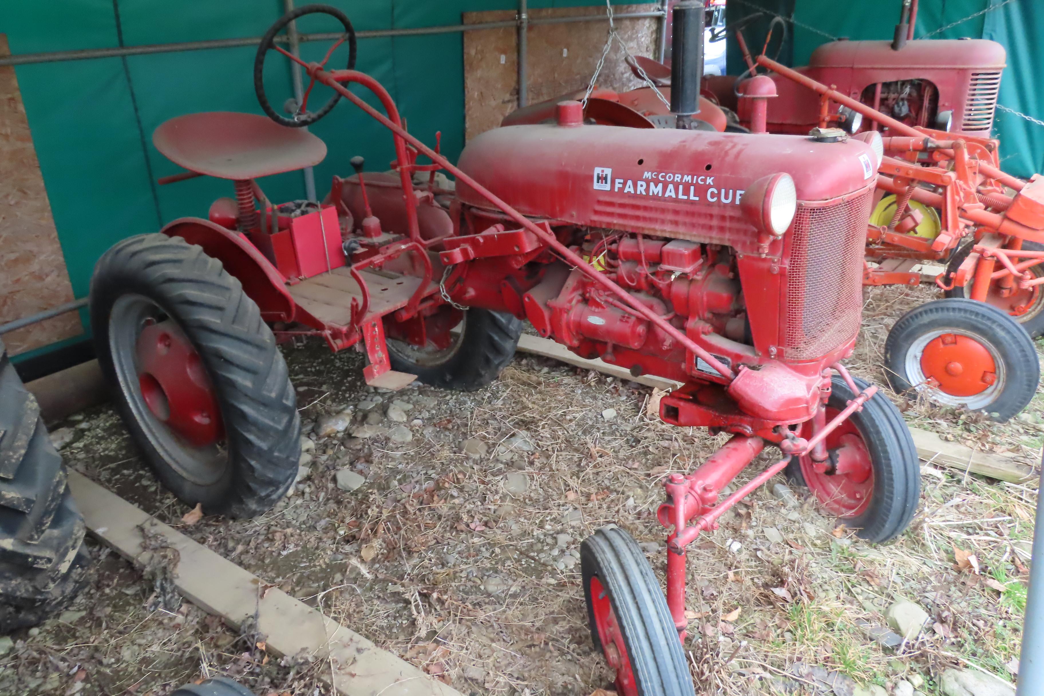 MCCORMICK FARMALL CUB TRACTOR