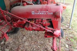 MCCORMICK FARMALL CUB TRACTOR