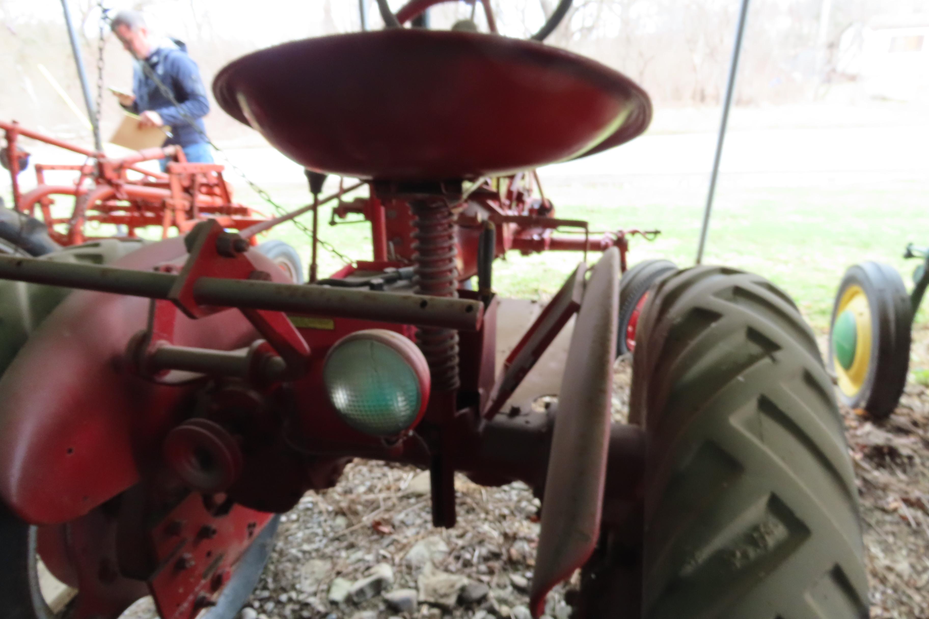 MCCORMICK FARMALL CUB TRACTOR