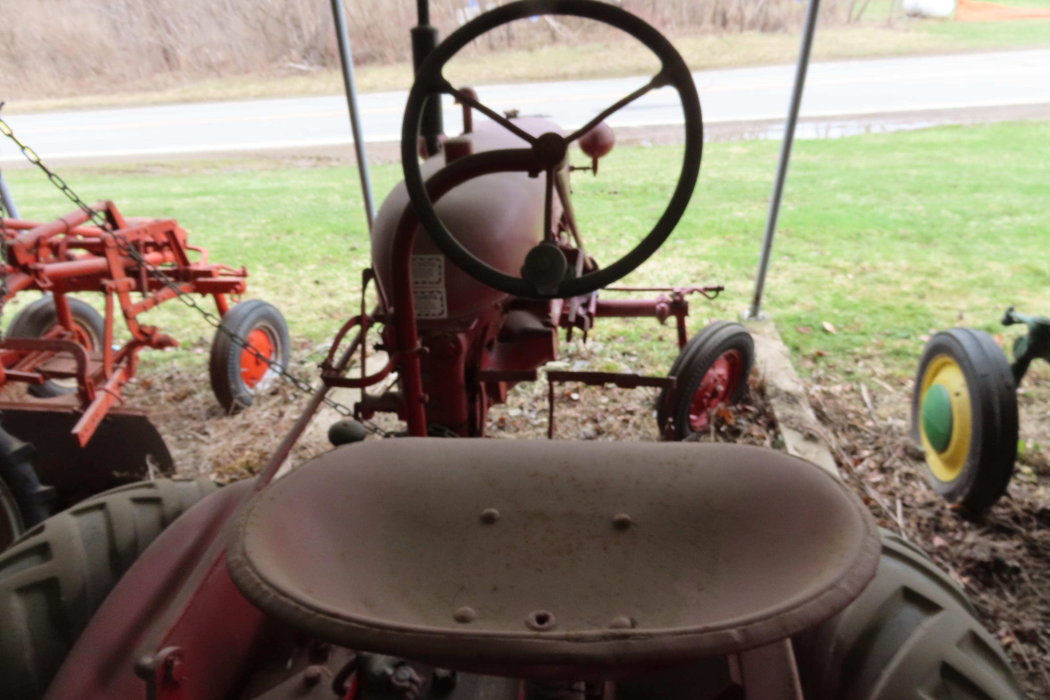 MCCORMICK FARMALL CUB TRACTOR