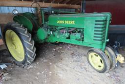 JOHN DEERE MODEL H TRACTOR