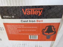VALLEY CAST IRON BELL NEW