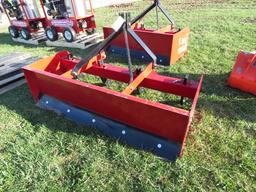 NEW LOWERY 5FT MEDIUM DUTY BOX BLADE W/ PUSH & PULL BLADE