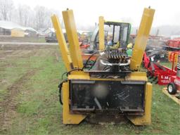 HEAVY DUTY APROX 36" TREE SPADE SKIDSTEER ATTACHEMENT