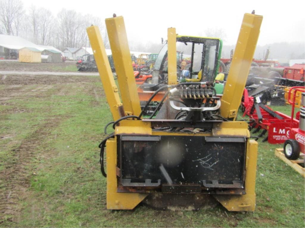 HEAVY DUTY APROX 36" TREE SPADE SKIDSTEER ATTACHEMENT