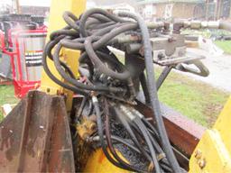 HEAVY DUTY APROX 36" TREE SPADE SKIDSTEER ATTACHEMENT