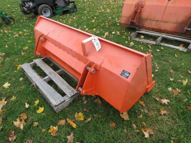 WEATHER UNUSED KUBOTA L1769 PIN ON BUCKET 6FT