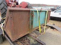 LOADER FRAME WITH BUCKET CAME OFF OLIVER 55