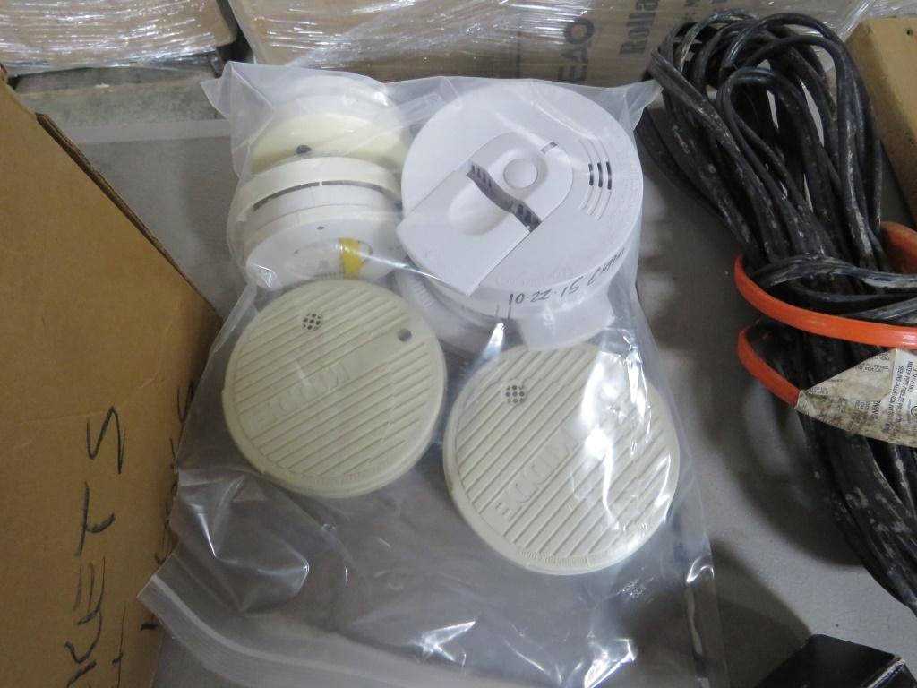GROUP- PLATE JOINING BISCUITS, SMOKE DETETORS