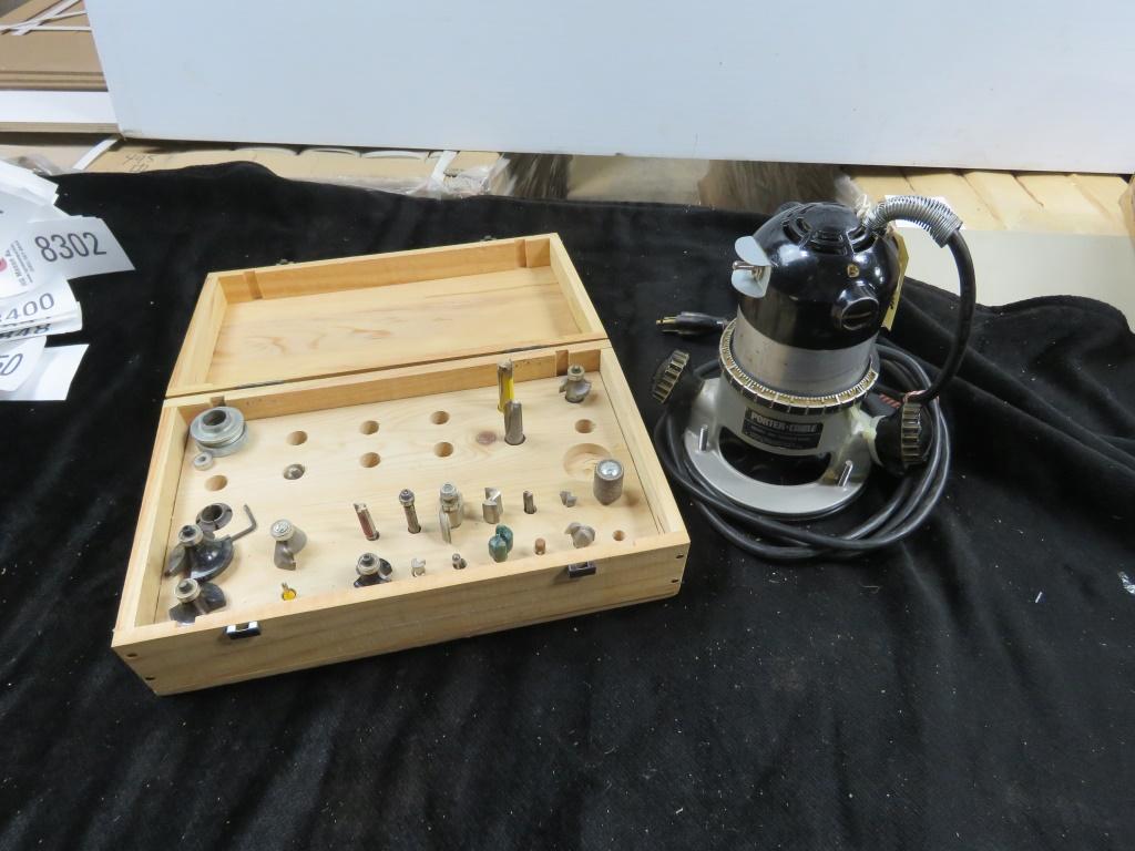 PORTER CABLE ROUTER WITH BITS