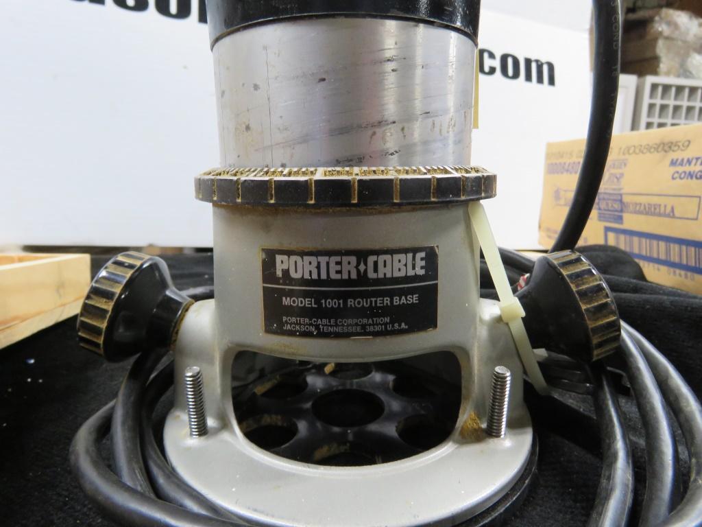 PORTER CABLE ROUTER WITH BITS