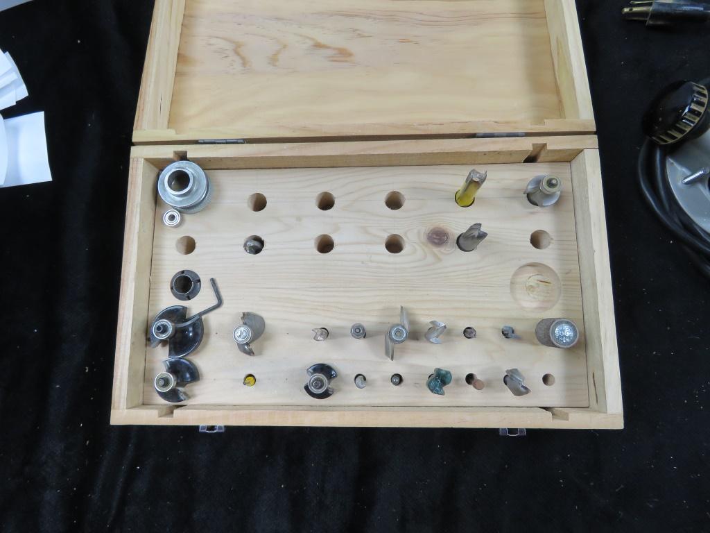 PORTER CABLE ROUTER WITH BITS