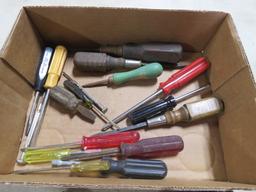 VARIOUS SCREWDRIVERS