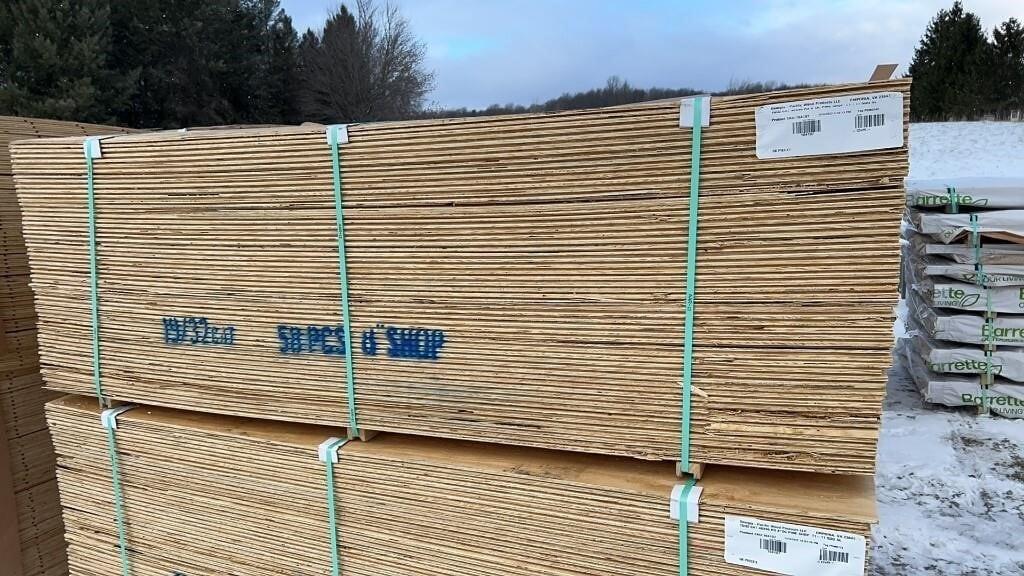 T1-11 SHEATING SHOP GRADE 4'X8'X19/32