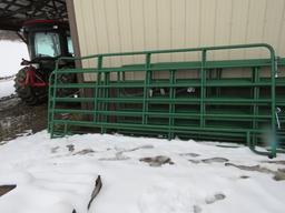 NEW 12FT RAISED CORRAL PANEL HAS A BEND