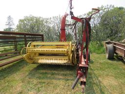 NEW HOLLAND SUPER 717 CHOPPER WITH 717S SICKLE BAR HEAD AND 790 HAY HEAD