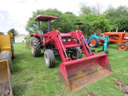 MAHINDRA 5500 TRACTOR WITH MAHINDRA ML 260 LOADER 2WD