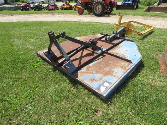 TRI TENESSEE RIVER IMPLEMENT MFG INC 3PT HITCH 6FT BRUSH HOG