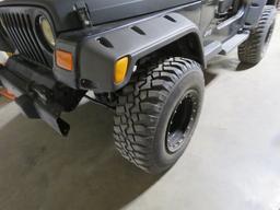 2001 JEEP WRANGLER 4 CYLINDER 5 SPEED 4X4 162402 MILES