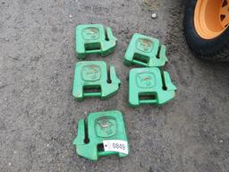 JOHN DEERE COMPACT TRACTOR WEIGHTS 40LB EACH